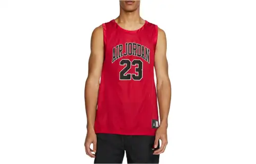 Jordan Basketball Jersey Unisex Red