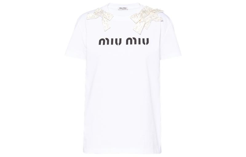 Женская футболка MIU (белая)