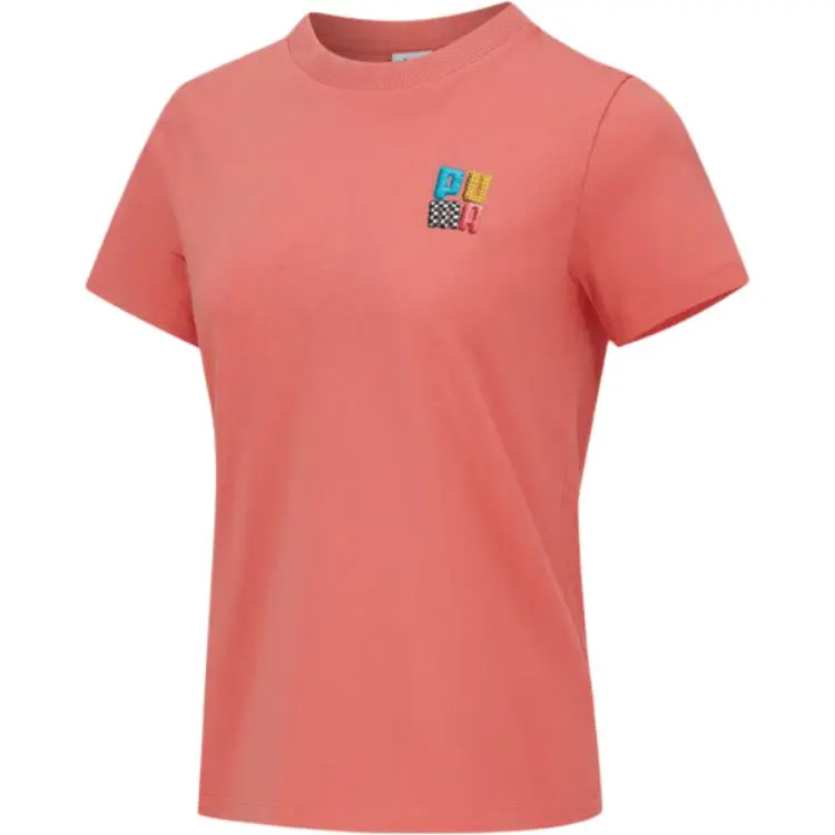 PUMA SS25 T Shirt Women's Orange Red
