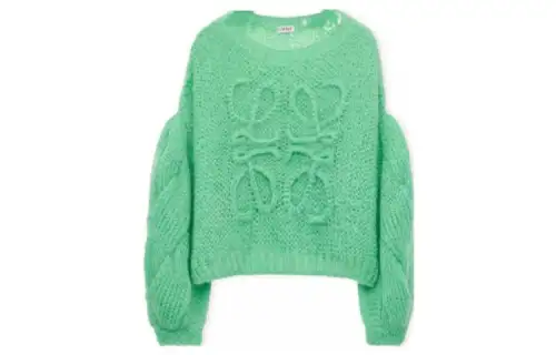 LOEWE Anagram Sweater 'Water Green'