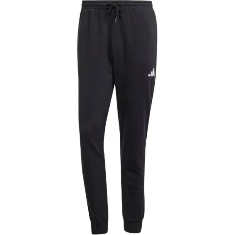 Adidas ESSENTIALS Cozy French Terry Joggers Sports Pants Men's Black/White