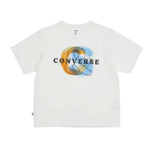 Converse SS25 Regular T Shirt Women's White