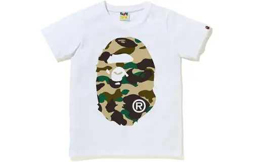 A BATHING APE Bape T Shirts Women's Crew Neck Moderate Straight Fit