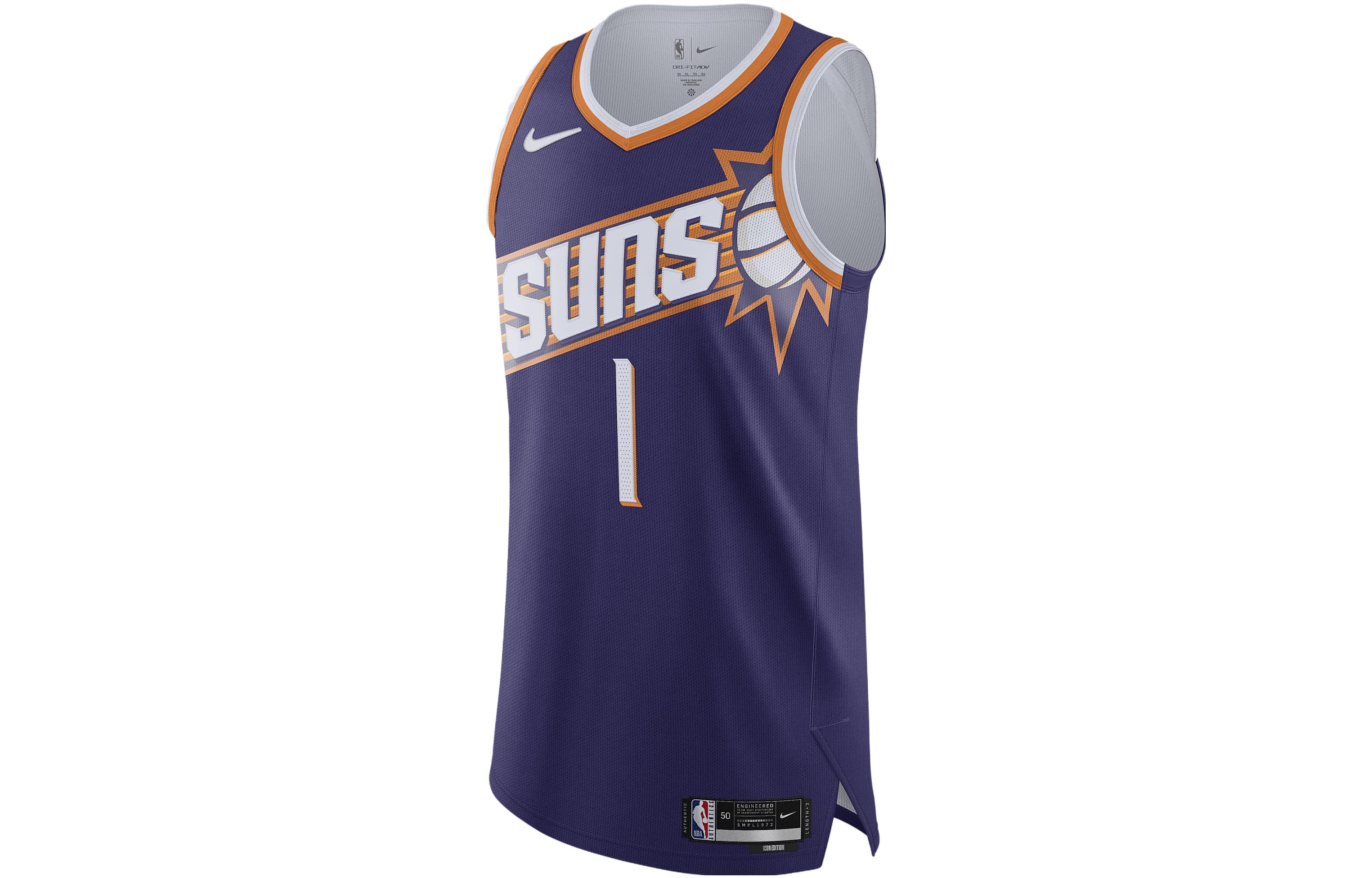 Nike Devin Booker Phoenix Suns 2023/24 Icon Edition Men's Nike Dri-FIT Adv Nba Authentic Jersey