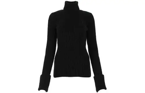 Bottega Veneta SS21 Slim Fit Sweater Women's Black