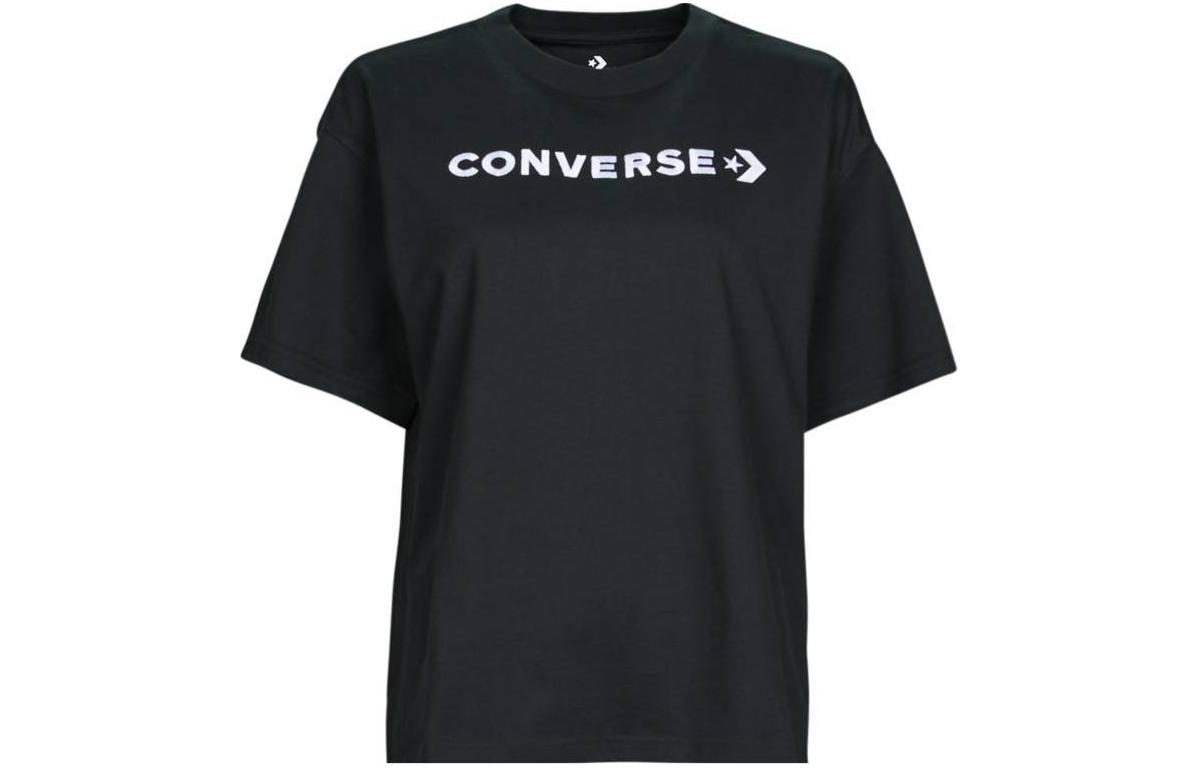 Женская футболка Converse (черная)