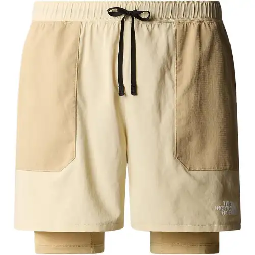 THE NORTH FACE MEN'S SUNRISER 6' 2 in 1 SHORTS Casual Shorts Men's Khaki