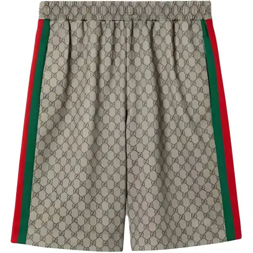 GUCCI Monogrammed Elasticated Waist Shorts