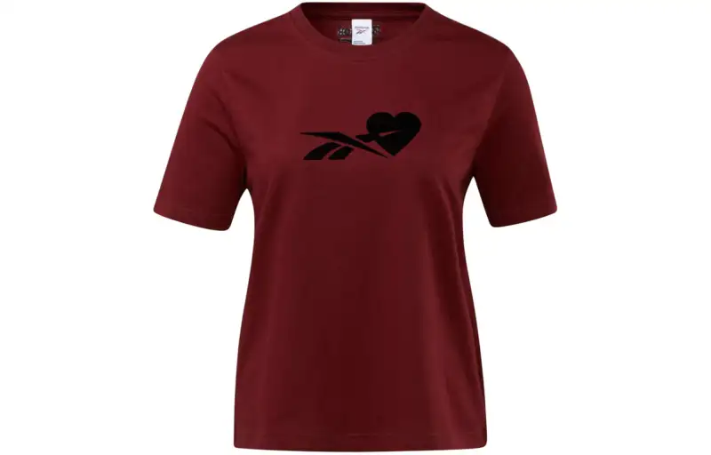 Reebok Cl Valentines Day Tee T Shirt Women's Red