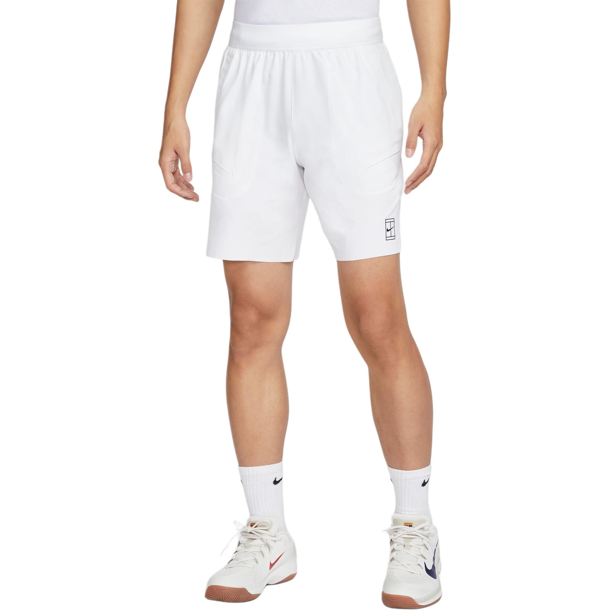 Nike Court AdvantageDri Fit Sports Shorts Men’s White/Black