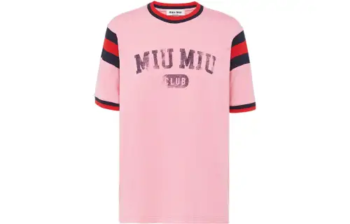 【Previous Season】logo-print jersey T-shirt