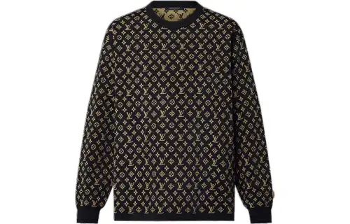 LOUIS VUITTON FW22 Sweater Women's Black