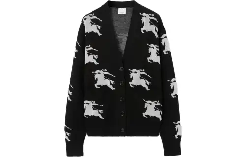 【Previous Season】EKD intarsia-knit cardigan