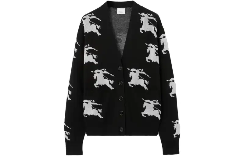 【Previous Season】EKD intarsia-knit cardigan