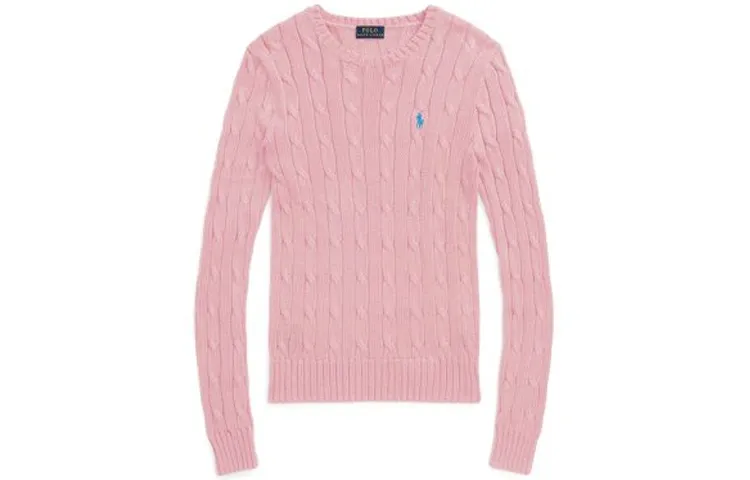 Polo Ralph Lauren Sweater Slim Fit Women's Pink