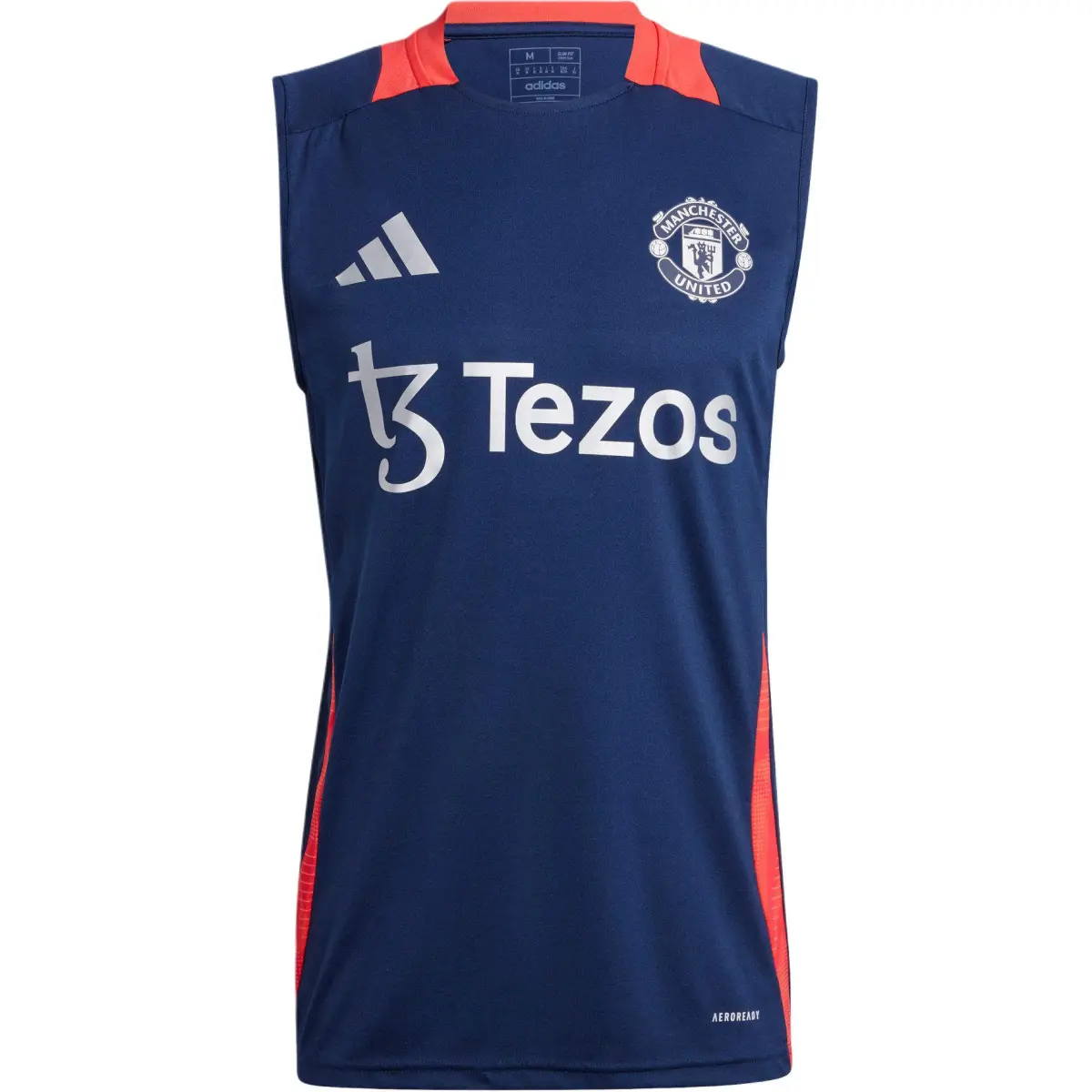 Adidas Manchester United SS24 Soccer Jersey Men's Blue
