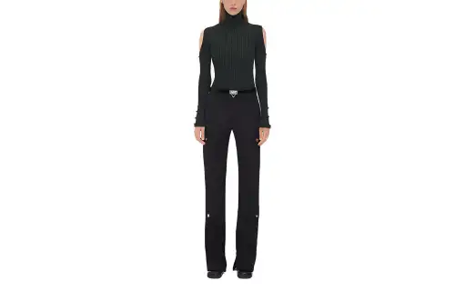 Bottega Veneta Cut Out Turtleneck Sweater