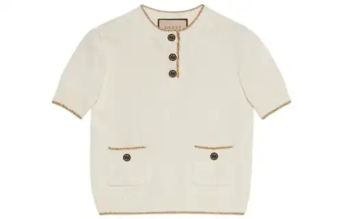 GUCCI Regular T Shirt Women's Beige
