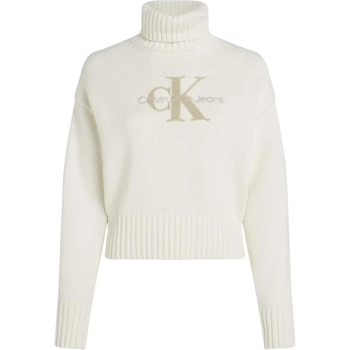Calvin Klein Logo-embroidered Sweater