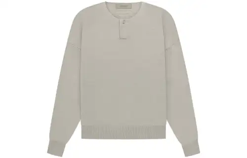 Fear Of God Essentials SS23 Sweaters Women's Seal Gray Crew Neck Moderate Other