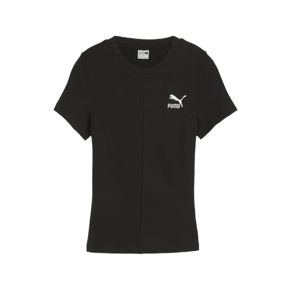 PUMA CLASSICS Regular T Shirt Women's Black