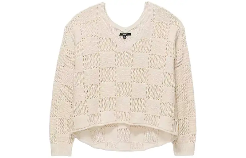 Vans Alma V Neck Sweater Women's Dove Color