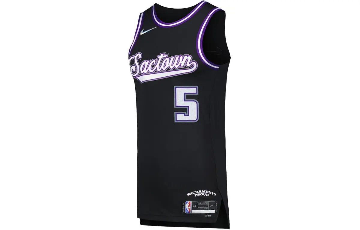 Nike Nba Sacramento Kings De'aaron Fox City Edition Dri Fit Swingman Jersey