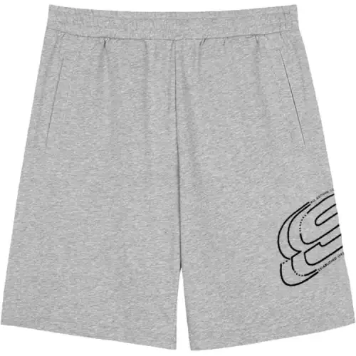 Skechers Colorful Casual Shorts Men's Medium Heather Gray