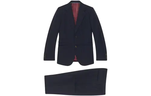 GUCCI Business Suits Men's Blue