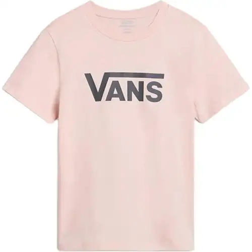 Vans T Shirts Women's Pink Crew Neck