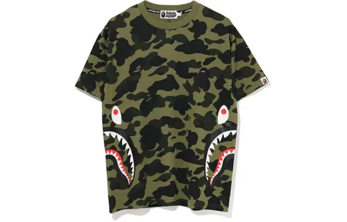 A BATHING APE Bape T Shirts Women's Crew Neck Moderate Straight Fit