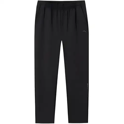 Anta Variety Training Collection Sports Pants Men's Basic Black