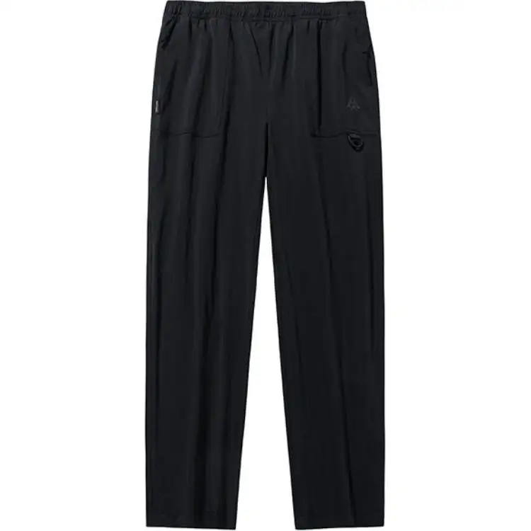 Anta Variety Training Collection Casual Pants Men's Basic Black