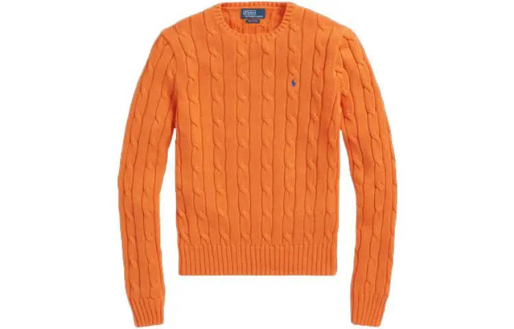 Polo Ralph Lauren SS23 Sweater Slim Fit Women's Yellow