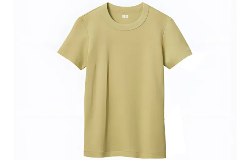 UNIQLO SS24 Regular T Shirt Women's Yellow