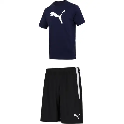 PUMA Casual Sportswear Men's Navy Blue+Black