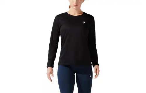 Asics CORE LS TOP T Shirt Women's Black