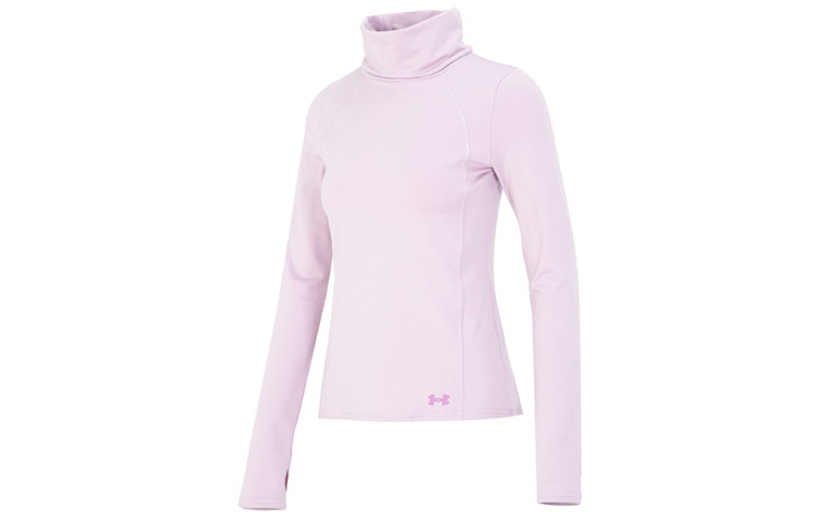 Женская футболка Under Armour LOGO (розовая)