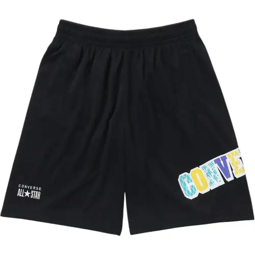Converse Sports Shorts Unisex Black White