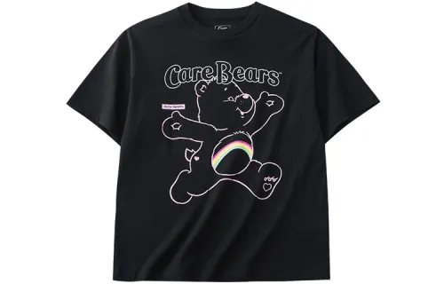 Anta Drop Shoulder Sleeve T Shirt Women's Basic Black