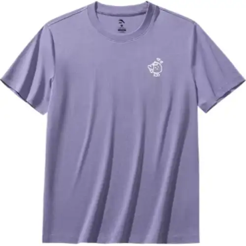 Anta x CHAOJIZHIWU,LIANMINGKUAN Life Collection T Shirt Women's Dusk Glow Purple