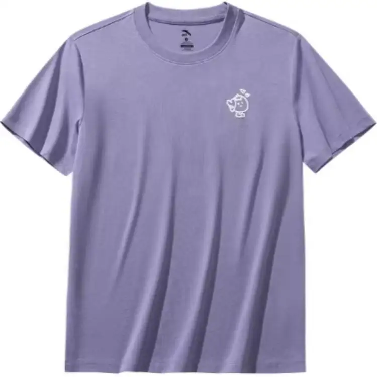 Anta x CHAOJIZHIWU,LIANMINGKUAN Life Collection T Shirt Women's Dusk Glow Purple