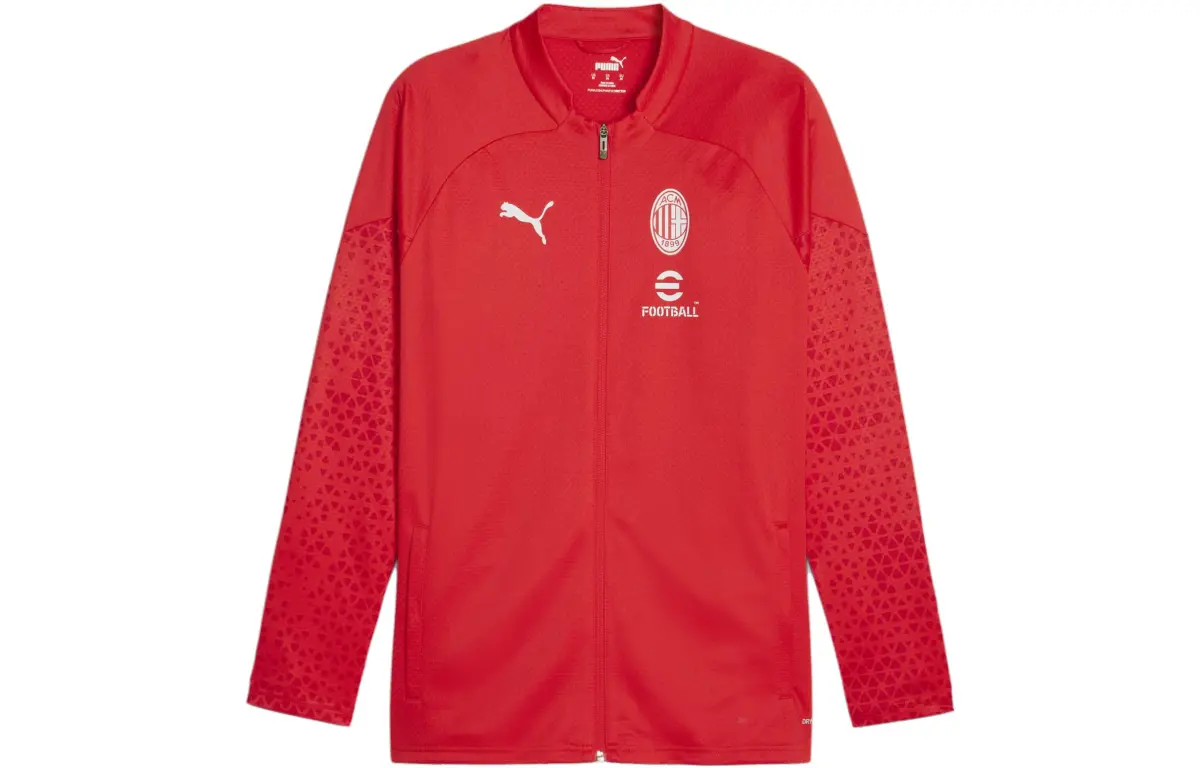 PUMA AC Milan Veste Entraînement Soccer Jersey Men's Red