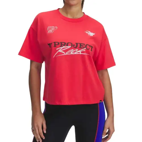 Under Armour ProjectRock T Shirt Women's Red