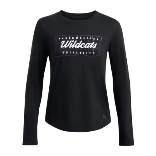 Under Armour Performance CottonCollegiate Regular T Shirt Women's Black