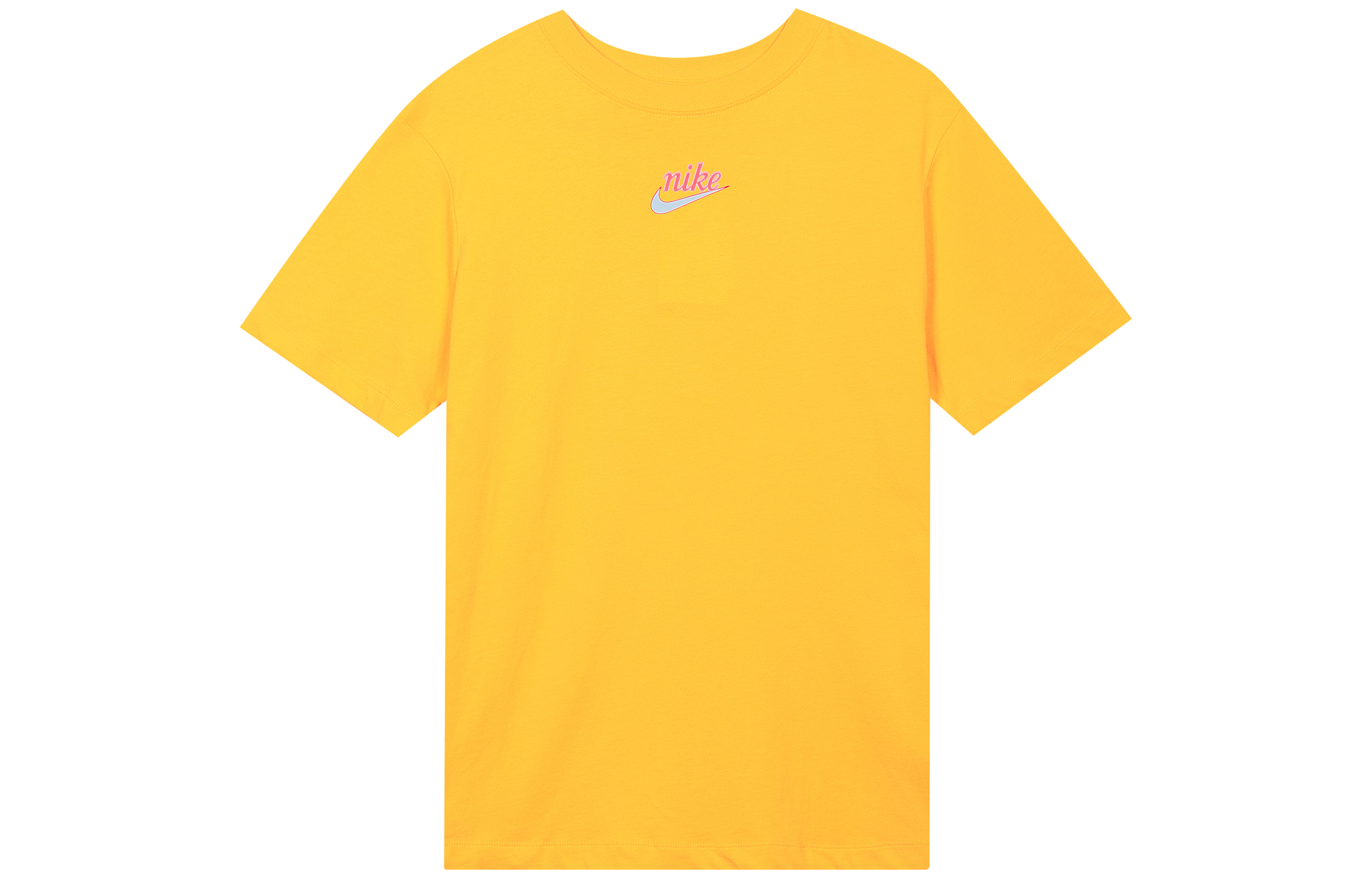 Женская футболка Nike Logo (желтая)