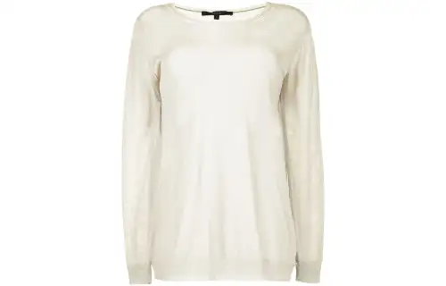 GUCCI Sweaters Women's Beige Yellow Crew Neck Moderate Other