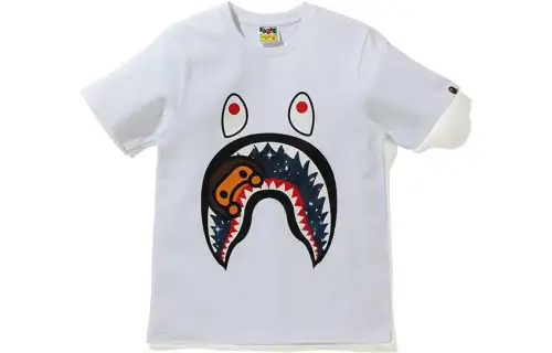 A BATHING APE T Shirts Women's Crew Neck Moderate Straight Fit