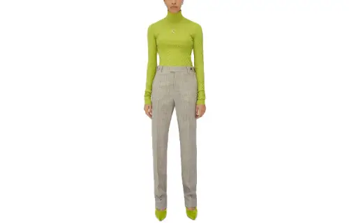 Bottega Veneta SS22 Sweater Women's Seaweed Yellow