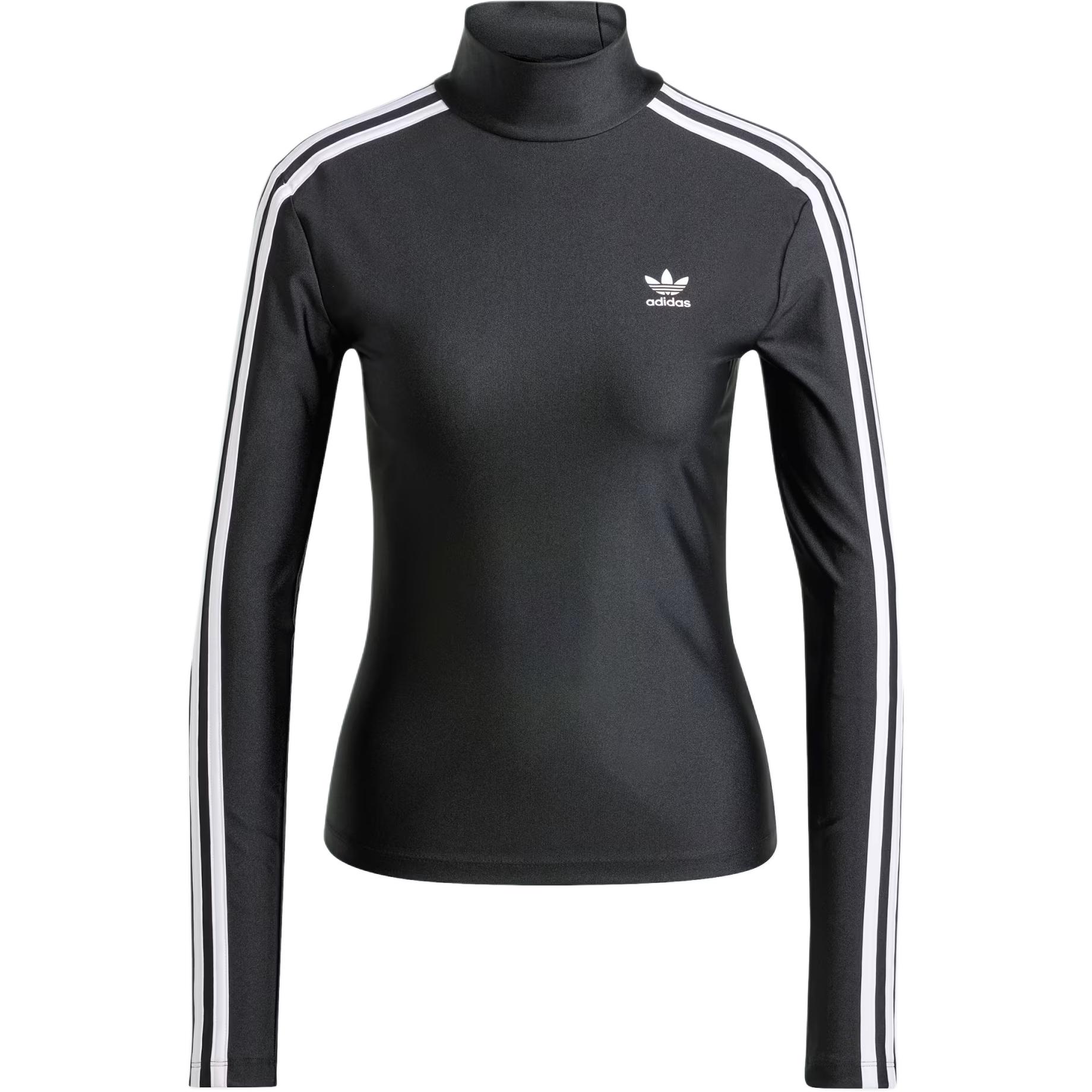 Adidas Originals Adicolor 3 Stripes Turtleneck Long Sleeve Tee